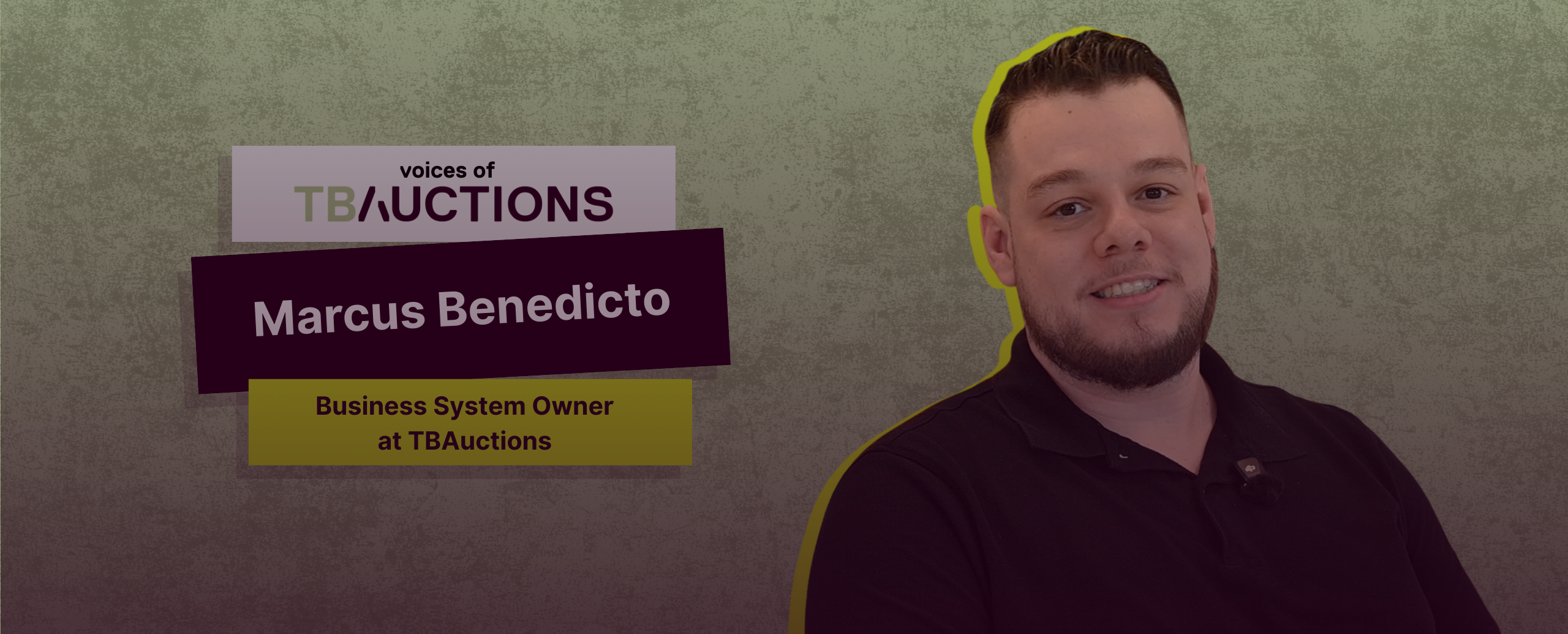 Marcus Benedicto is a Business System Owner at TBAuctions (TBA). He is serving as the key link between the business, leadership, and technical teams. He improves IT processes, leads projects, and works with vendors to implement smarter, more efficient solutions. His focus includes automation, user support, and leveraging AI to enhance tools and streamline workflows.